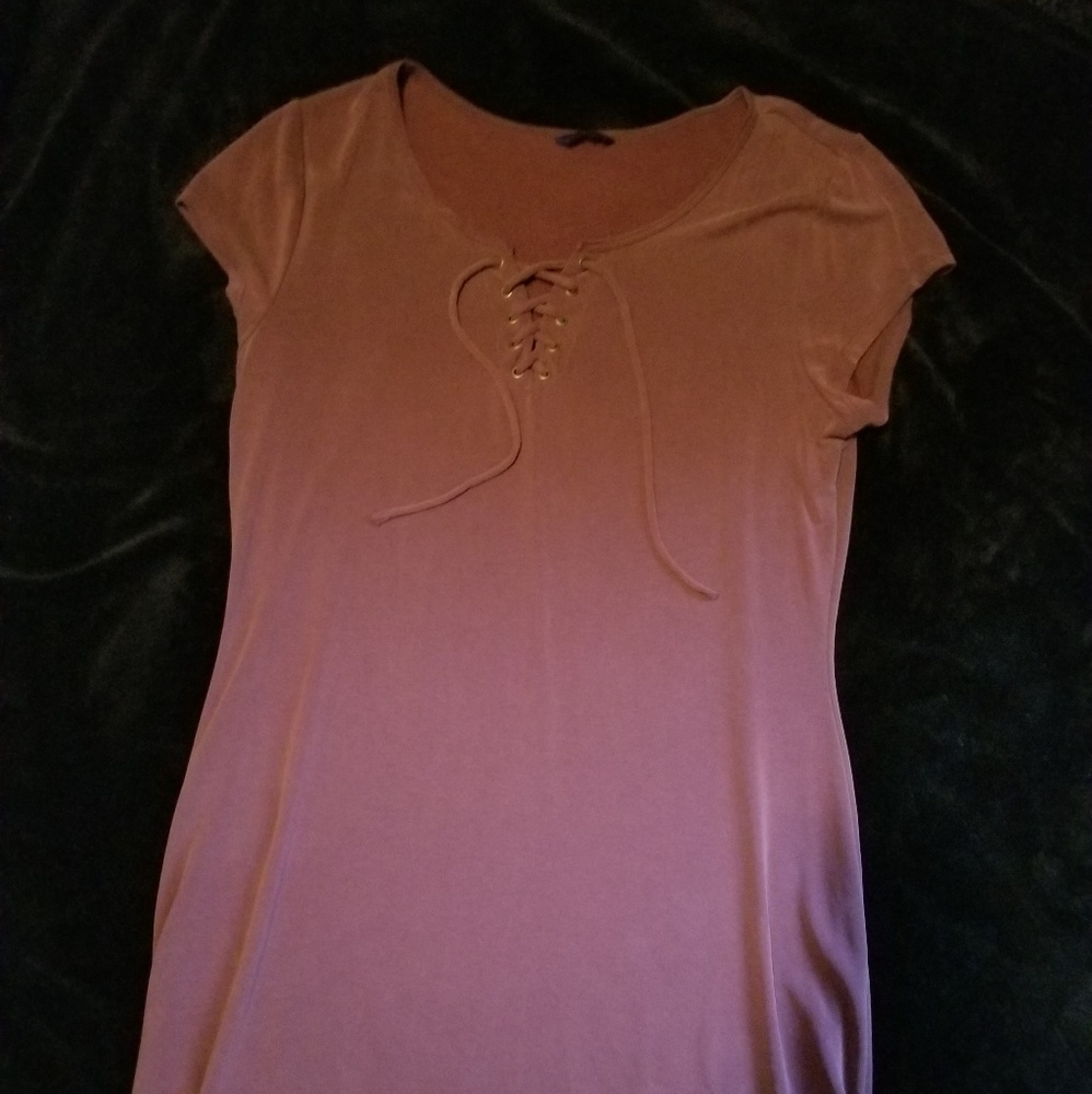 Aeropostale lace up dress
